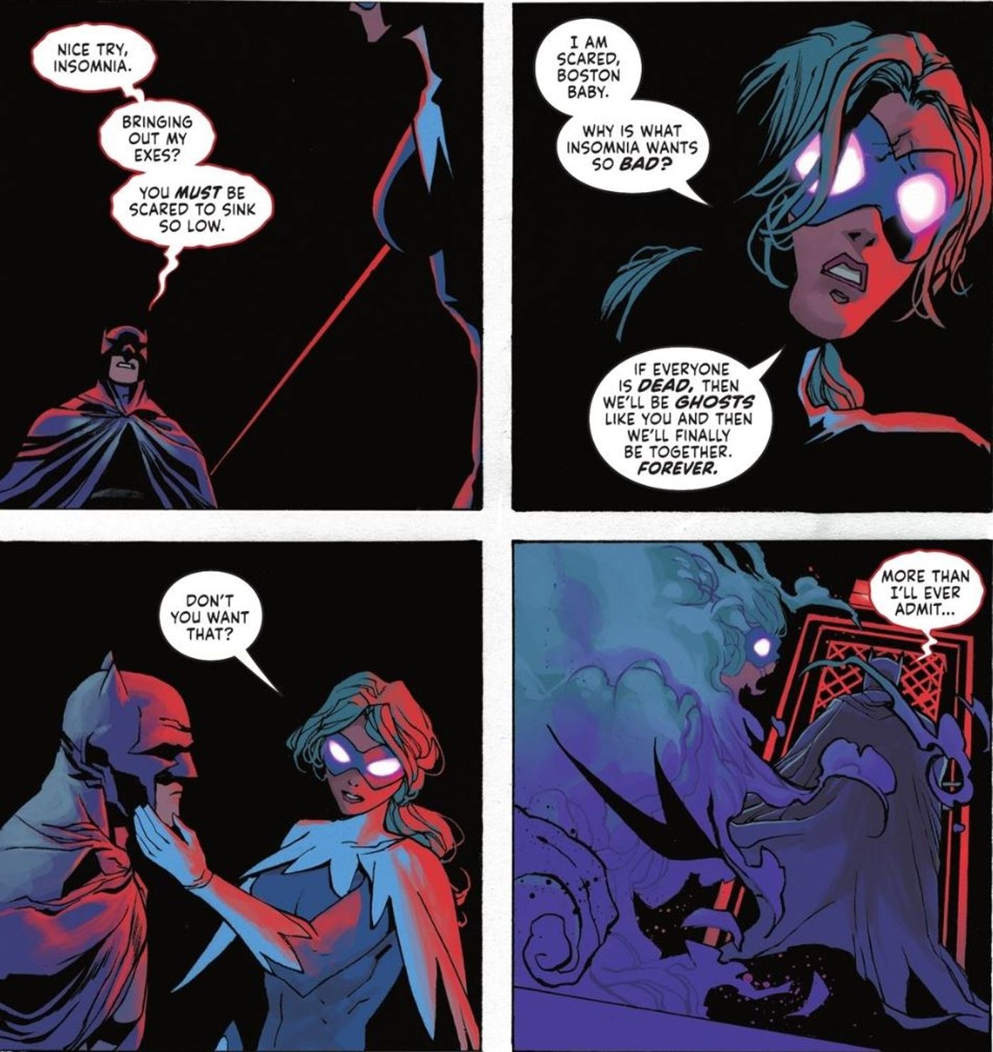 Deadman e Dove Pesadelo DC