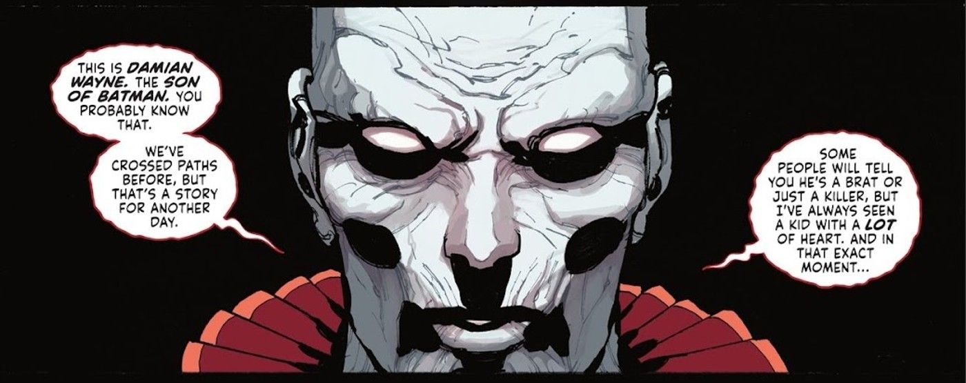 Deadman Introduces Robin Damian Wayne