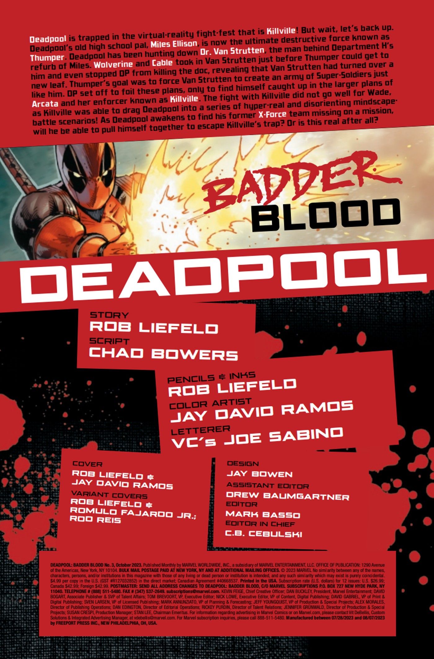 deadpool badder blood 3 preview credits