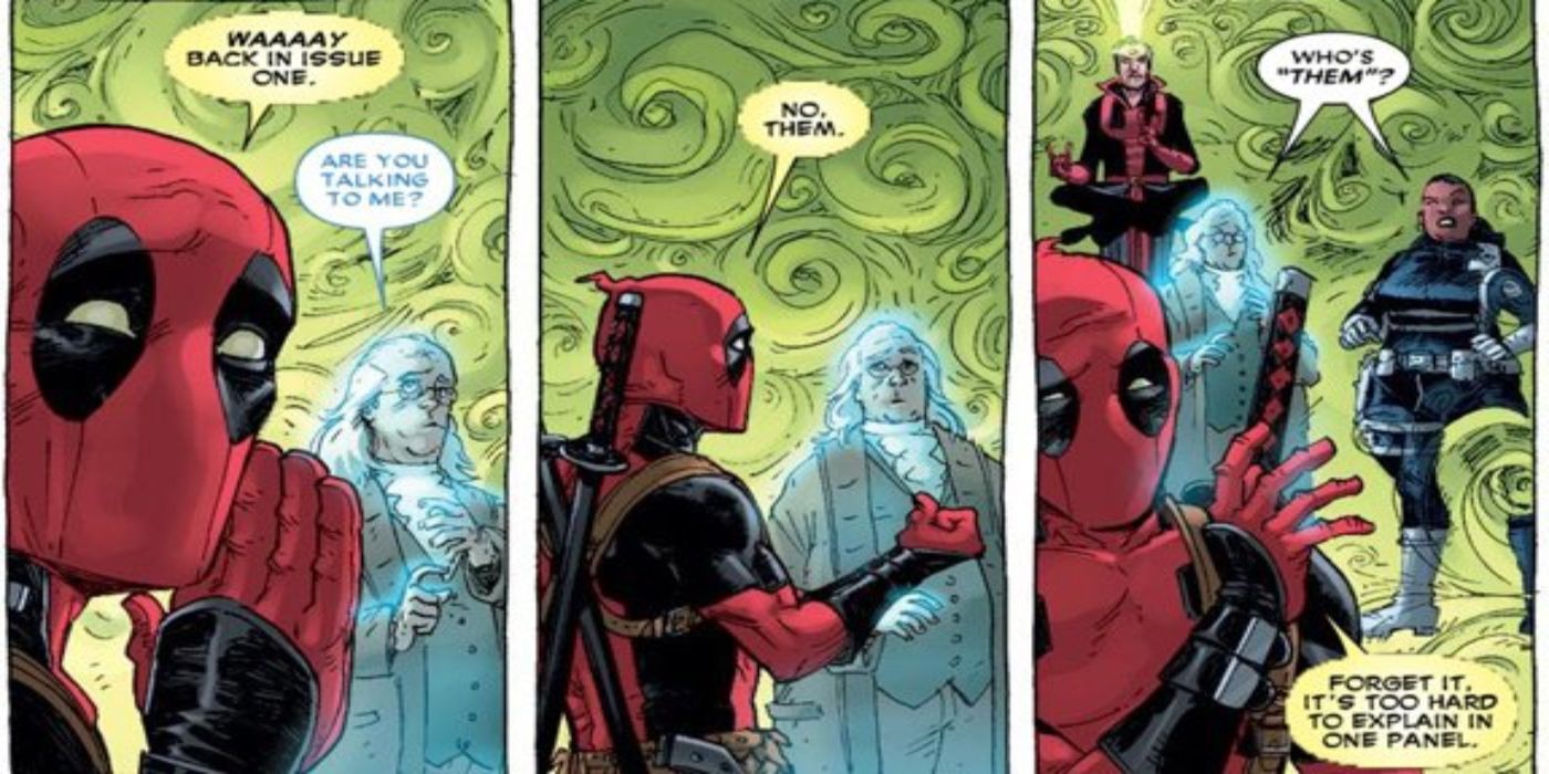 Deadpool meta-awareness.