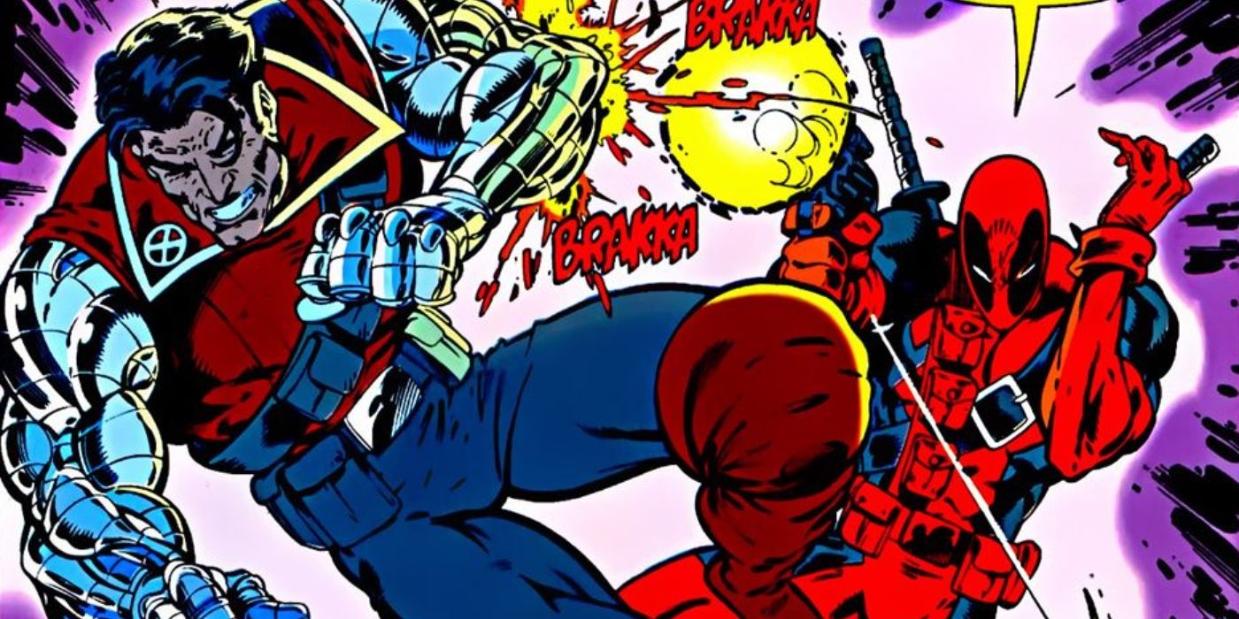 Deadpool vs Weapon X.