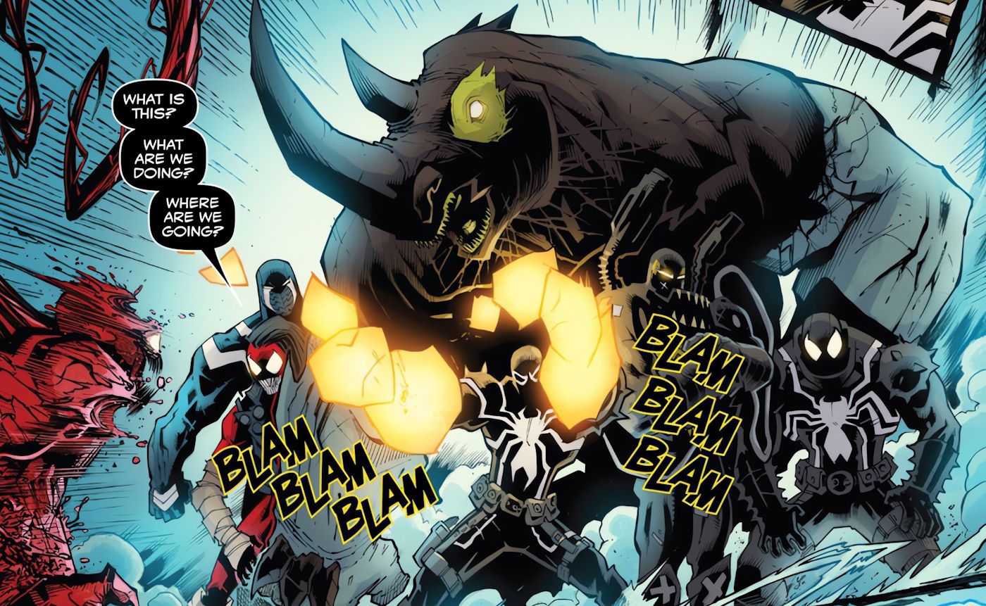 Death of Venomverse Hero Symbiote Team