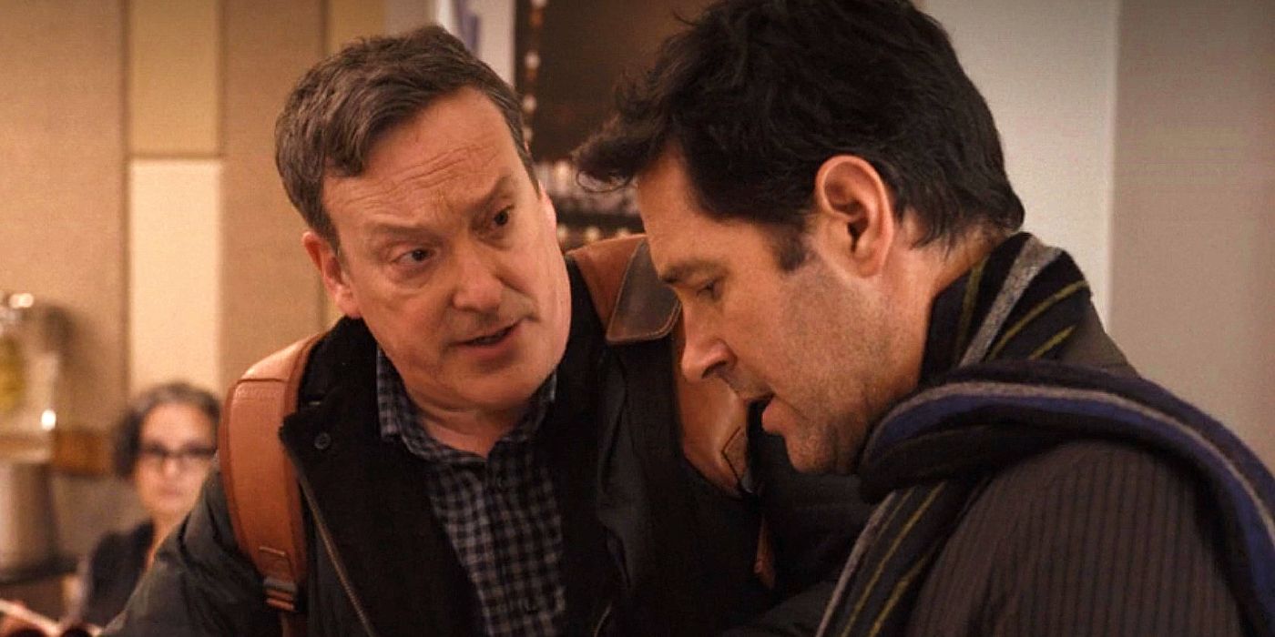 Dickie looking at Ben in Only Murders in the Building season 3