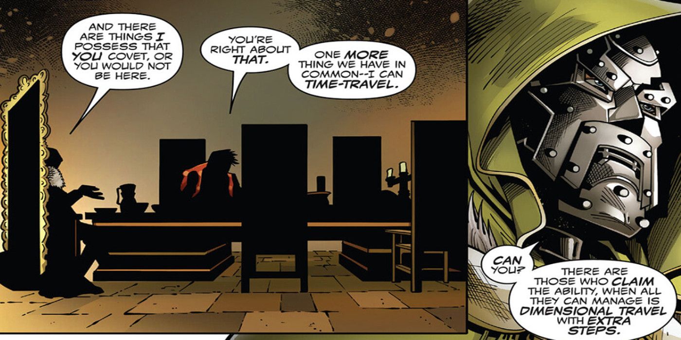 Doctor Doom Venom Time Travel