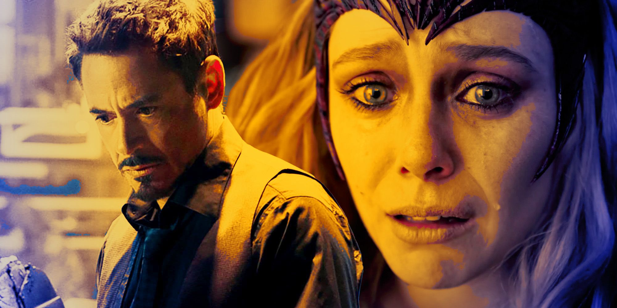 Iron Man and Scarlet Witch