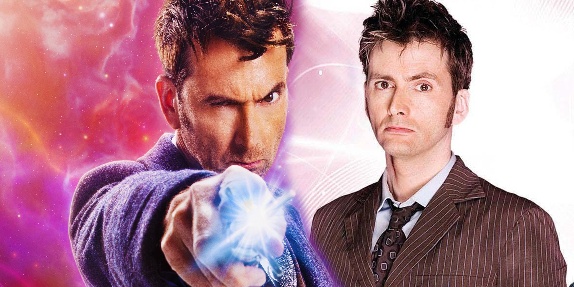 David Tennant as the Fourteenth Doctor and Tenth Doctor in Doctor Who