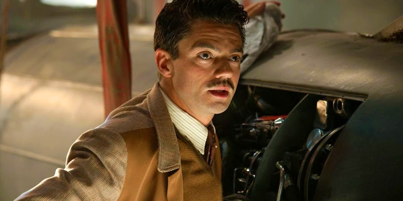 Dominic Cooper como Howard Stark em Agente Carter