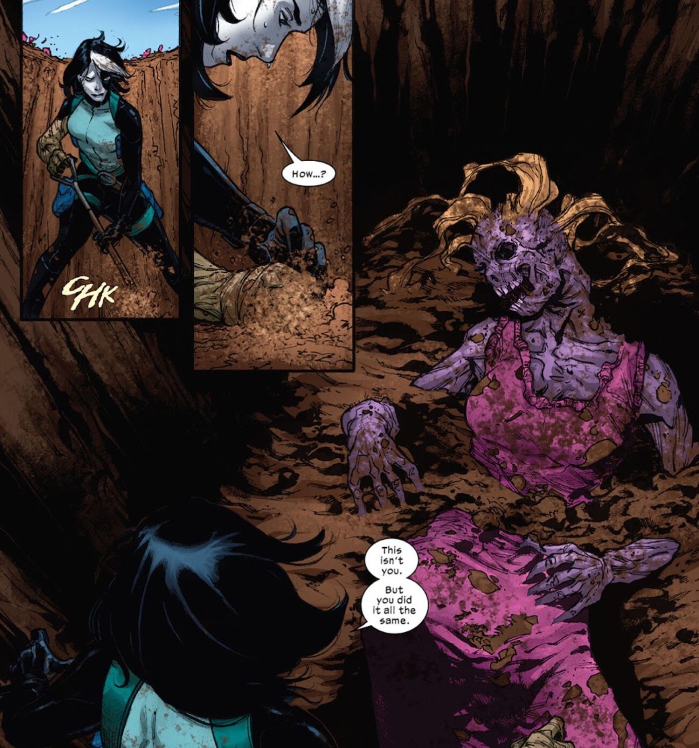 Domino Discovers Colossus' Crime in X-Force #43