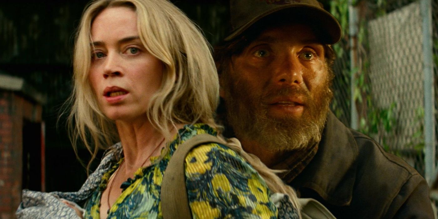 Emily Blunt and Cillian Murphy in A Quiet Place 2 Edited