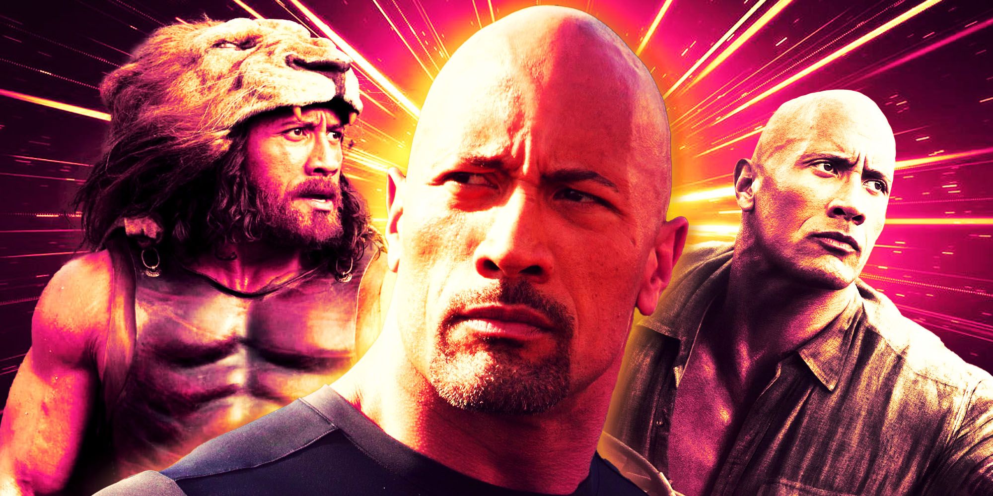 Dwayne Johnson ( the rock) all movies list 1999 - 2022