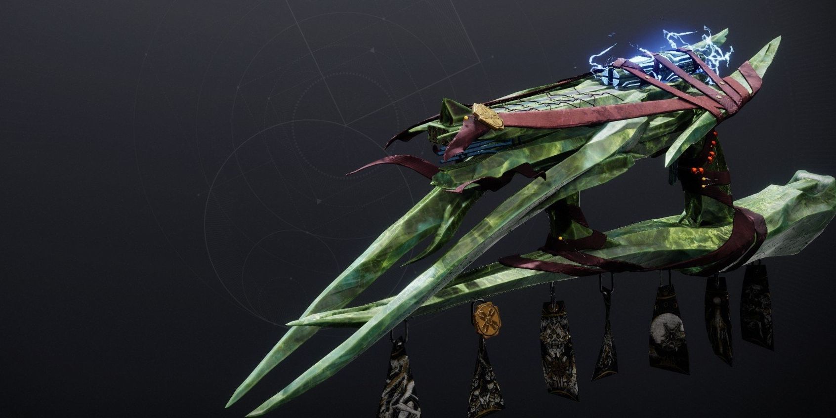 The Ex Diris featured in its in-game menu page in Destiny 2.