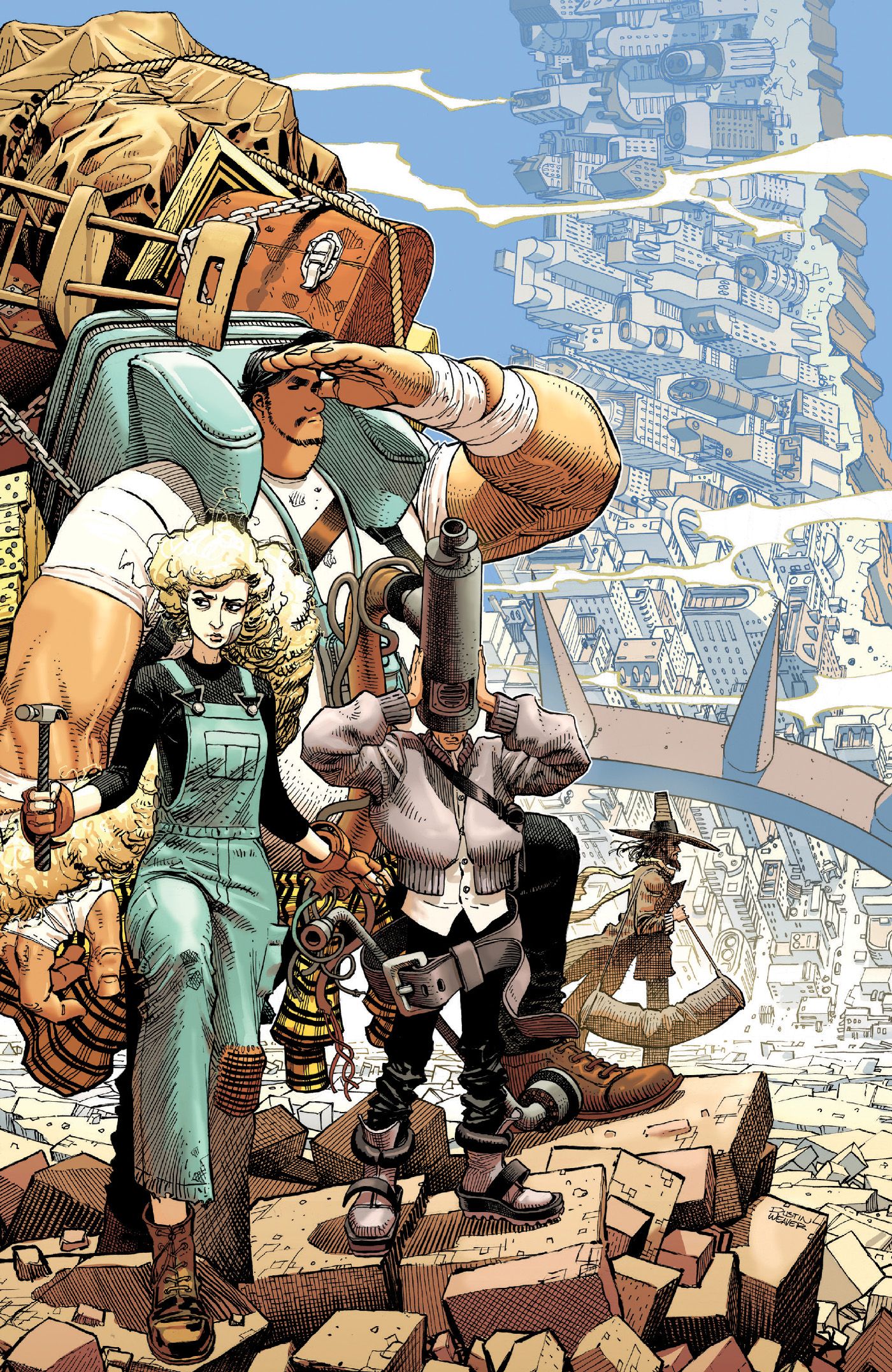 FACELESSFAM #1 - COVER F SOLICIT WEB