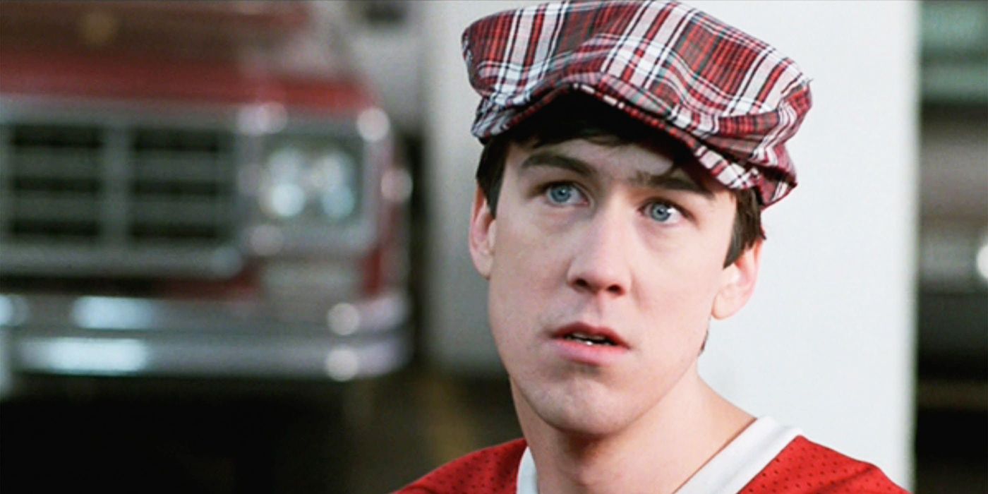 Cameron (Alan Ruck) looking serious in Ferris Bueller's Day Off