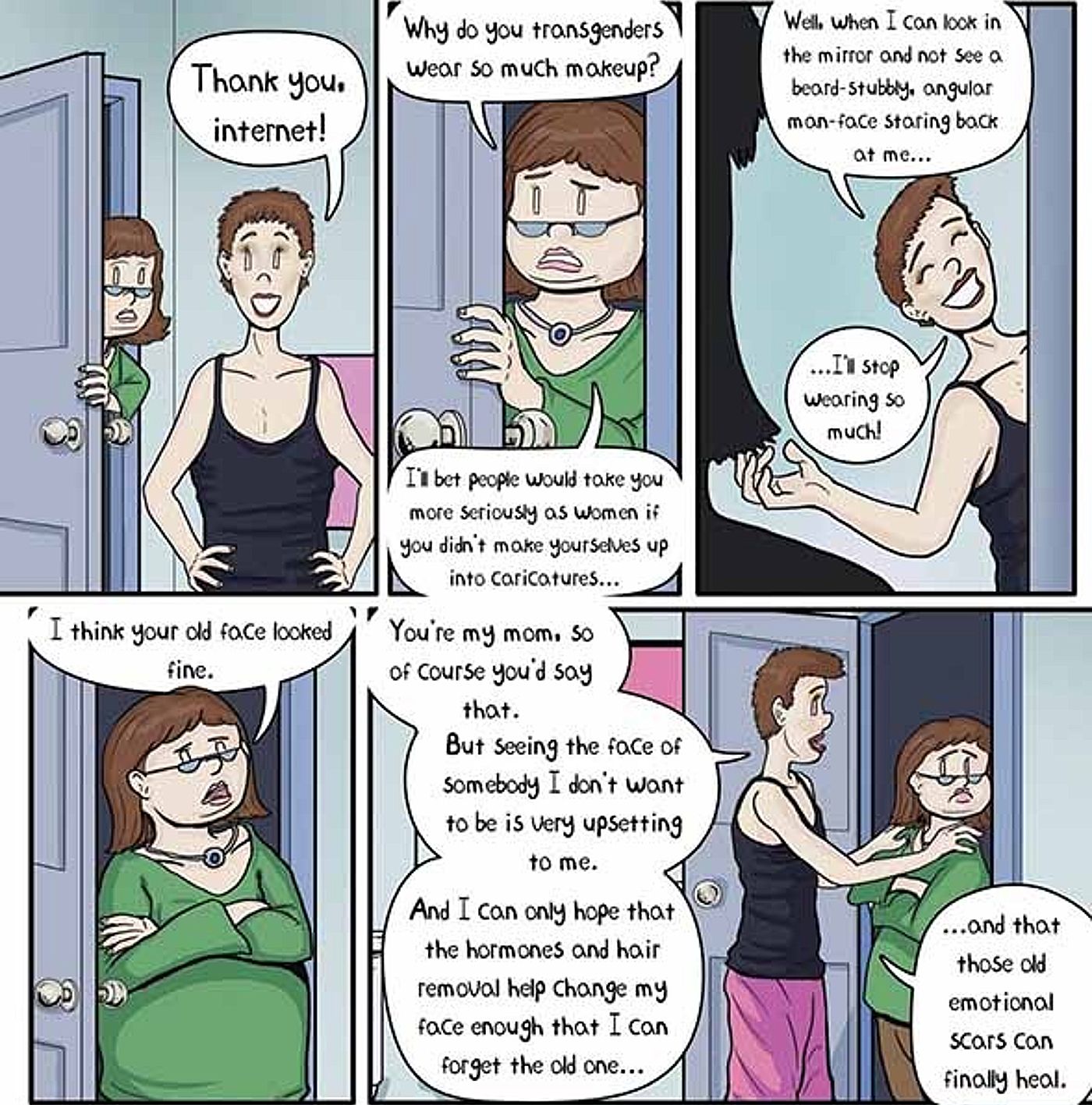 First Year Out on Makeup