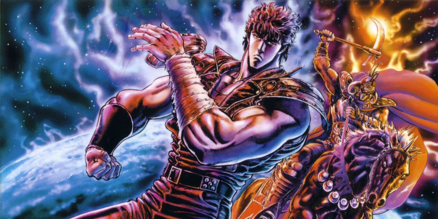 Fist of the North Star Official Art depicting Kenshiro.