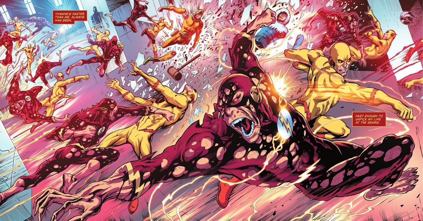 who is faster kid flash or reverse flash