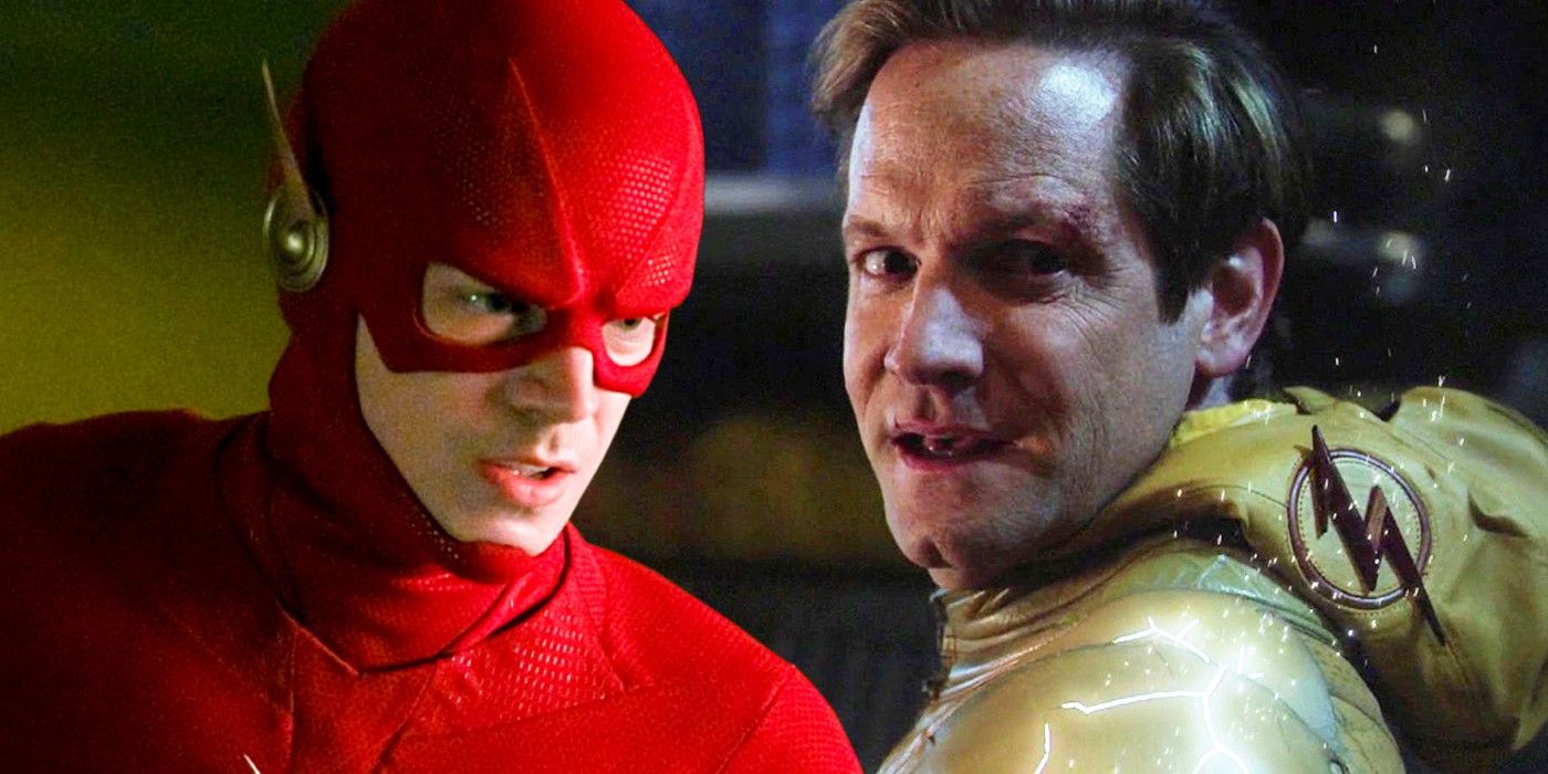 Flash and Reverse-Flash in The Flash CW show