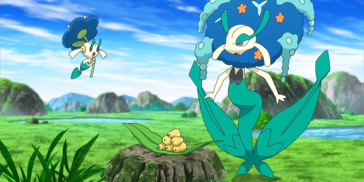 Florges and Floette in Pokemon