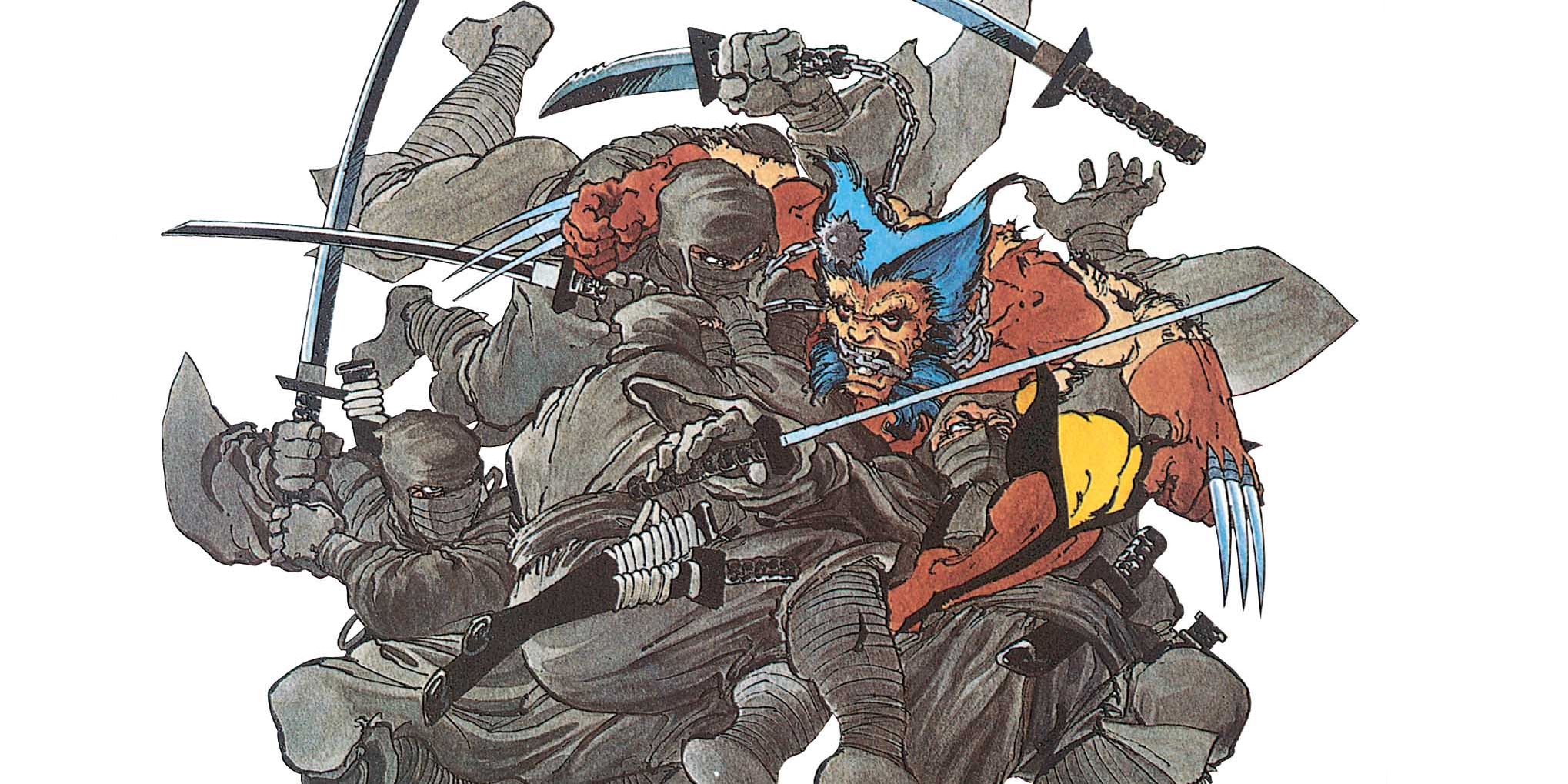 Capa de Frank Miller para o Wolverine vol 1 TPB