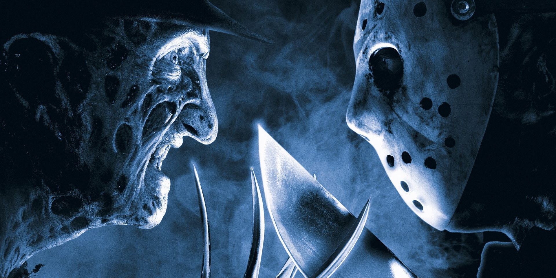 Freddy and Jason square off on the Freddy vs Jason poster