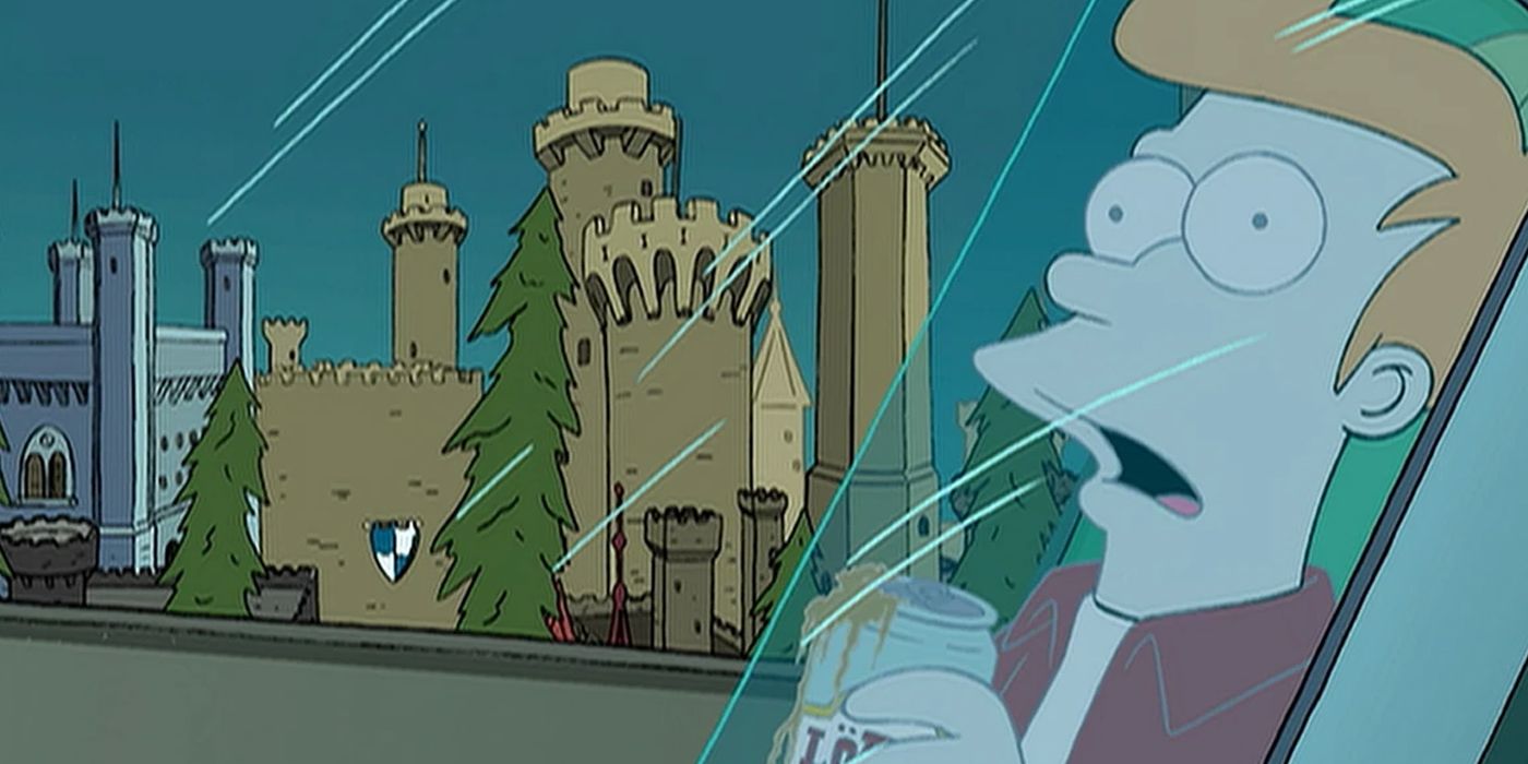 Fry and the Second Middle Ages in Futurama