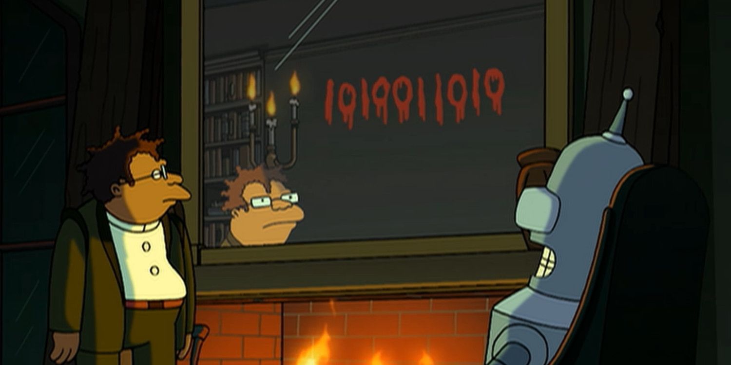 Futurama Binary 666 Message