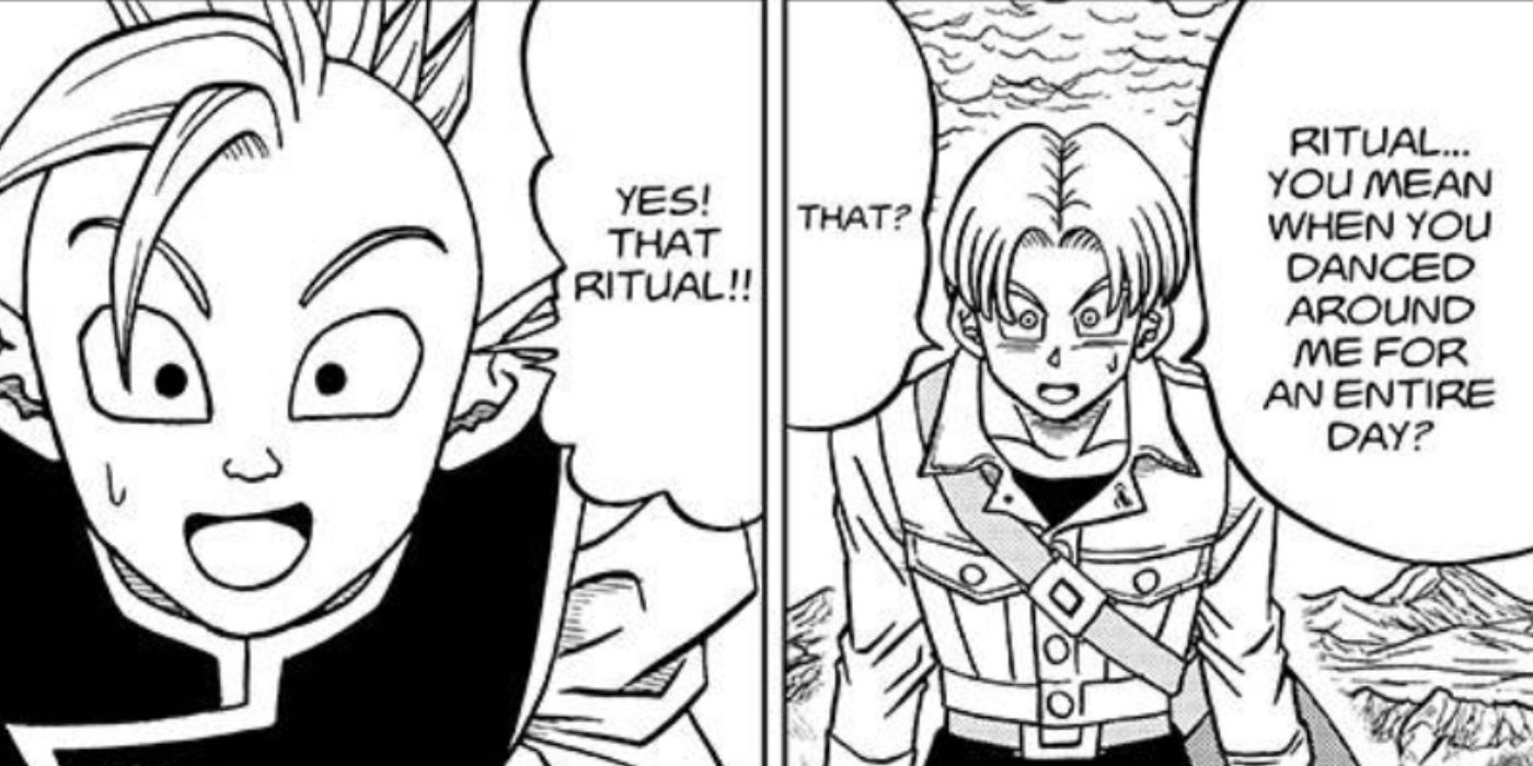 Future Trunks foi dançado