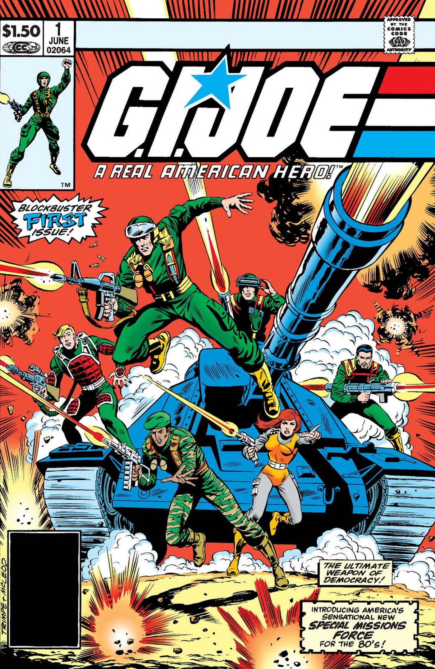 G.I. Joe #1 Re-Release Shares Unedited Dialogue for the First Time