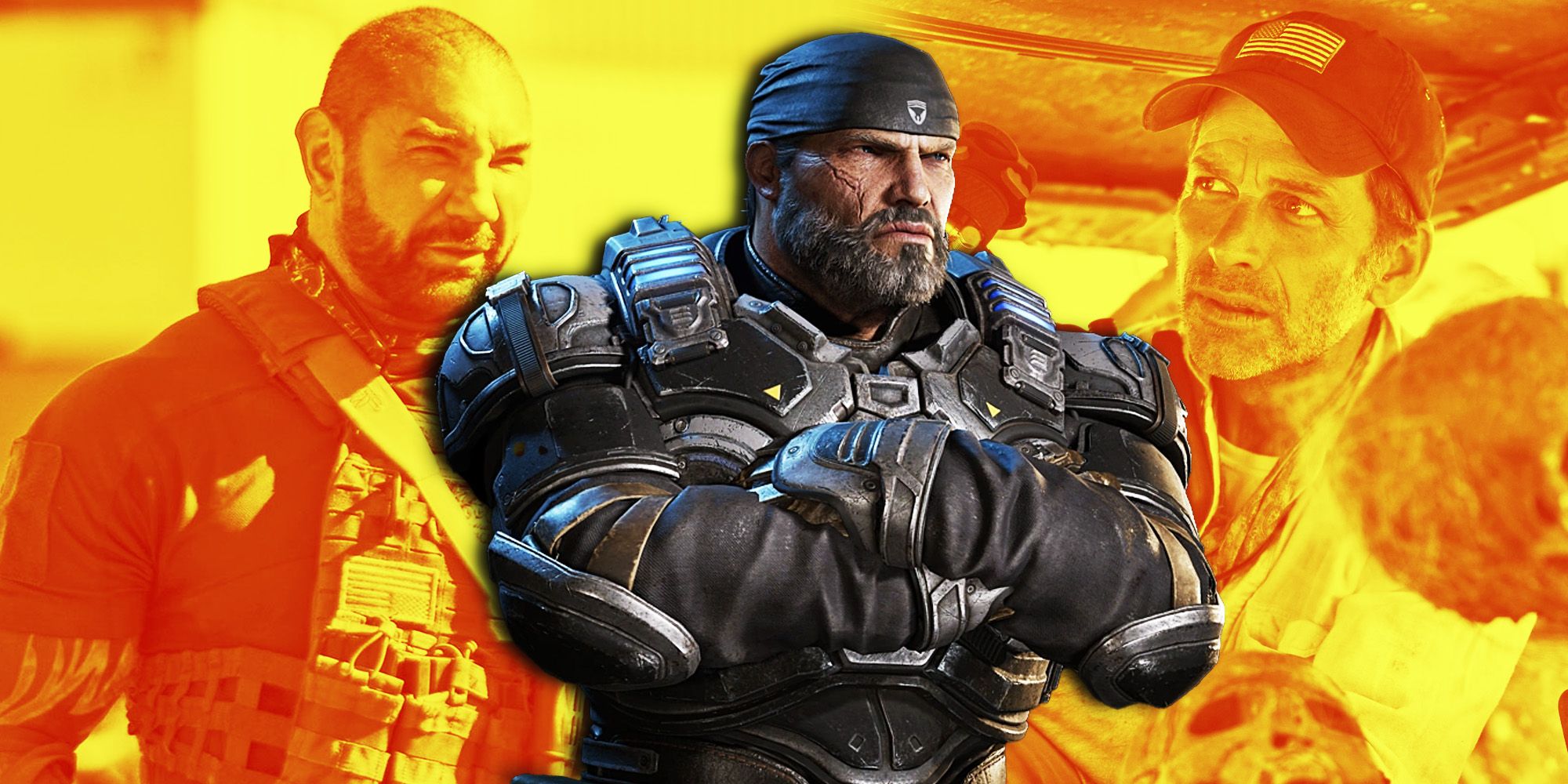 Dave Bautista pitches himself for Netflix's Gears of War movie