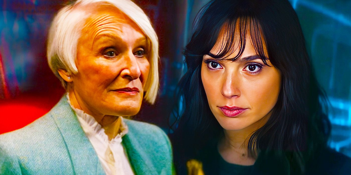 Glenn Close and Gal Gadot in Heart of Stone.