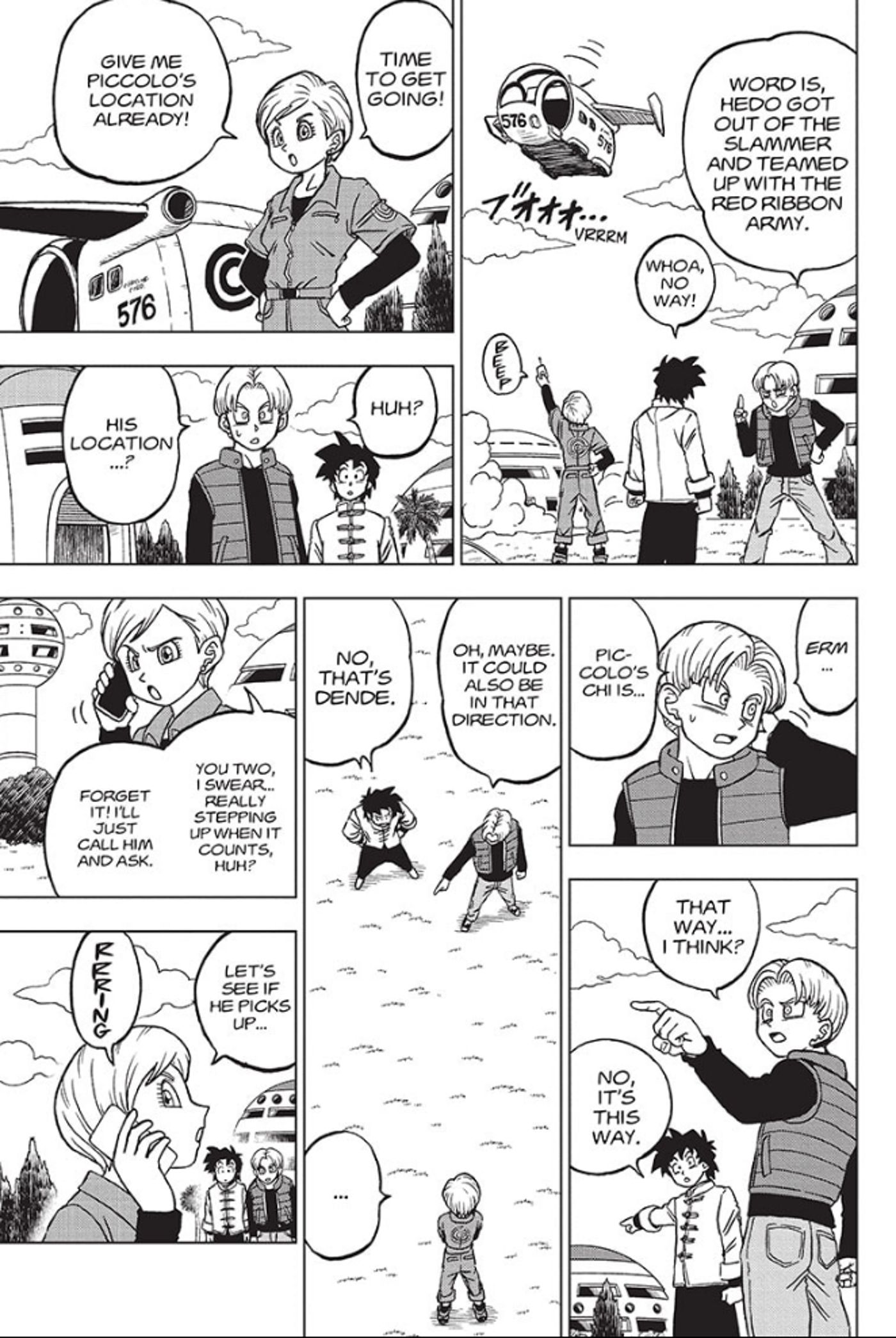 Goten and Trunks are unable to locate Piccolo&rsquo;s ki in Dragon Ball Super