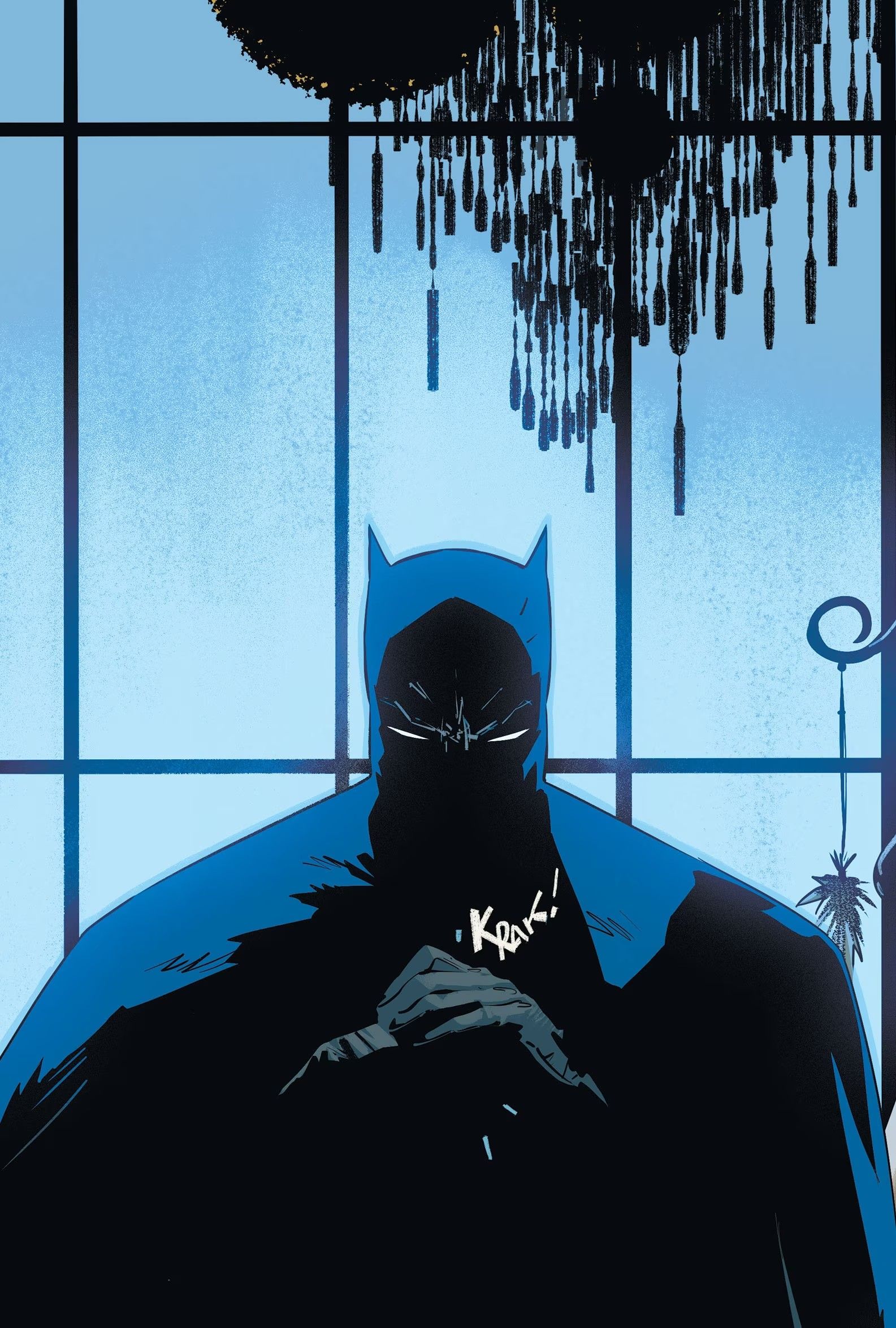 Gotham War Panel Batman Cracking Knuckles
