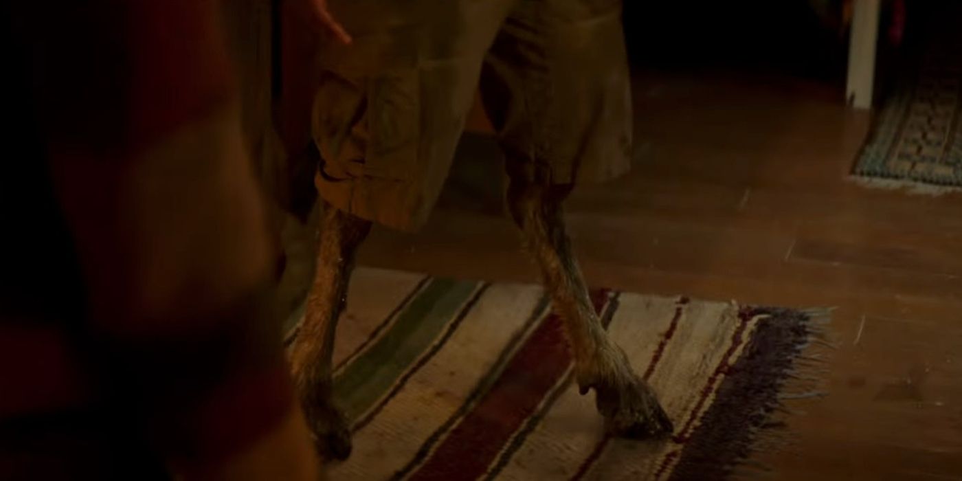 Grover's Satyr legs as seen in the trailer for Percy Jackson and the Olympians