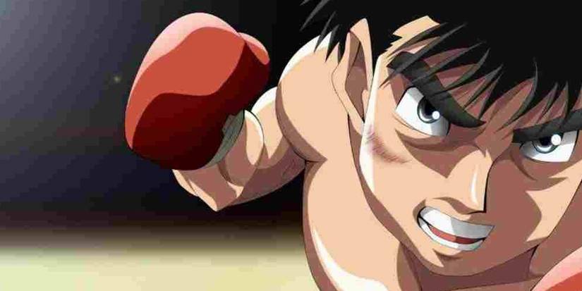 Hajime no Ippo's title character is about to land a prodigious punch.