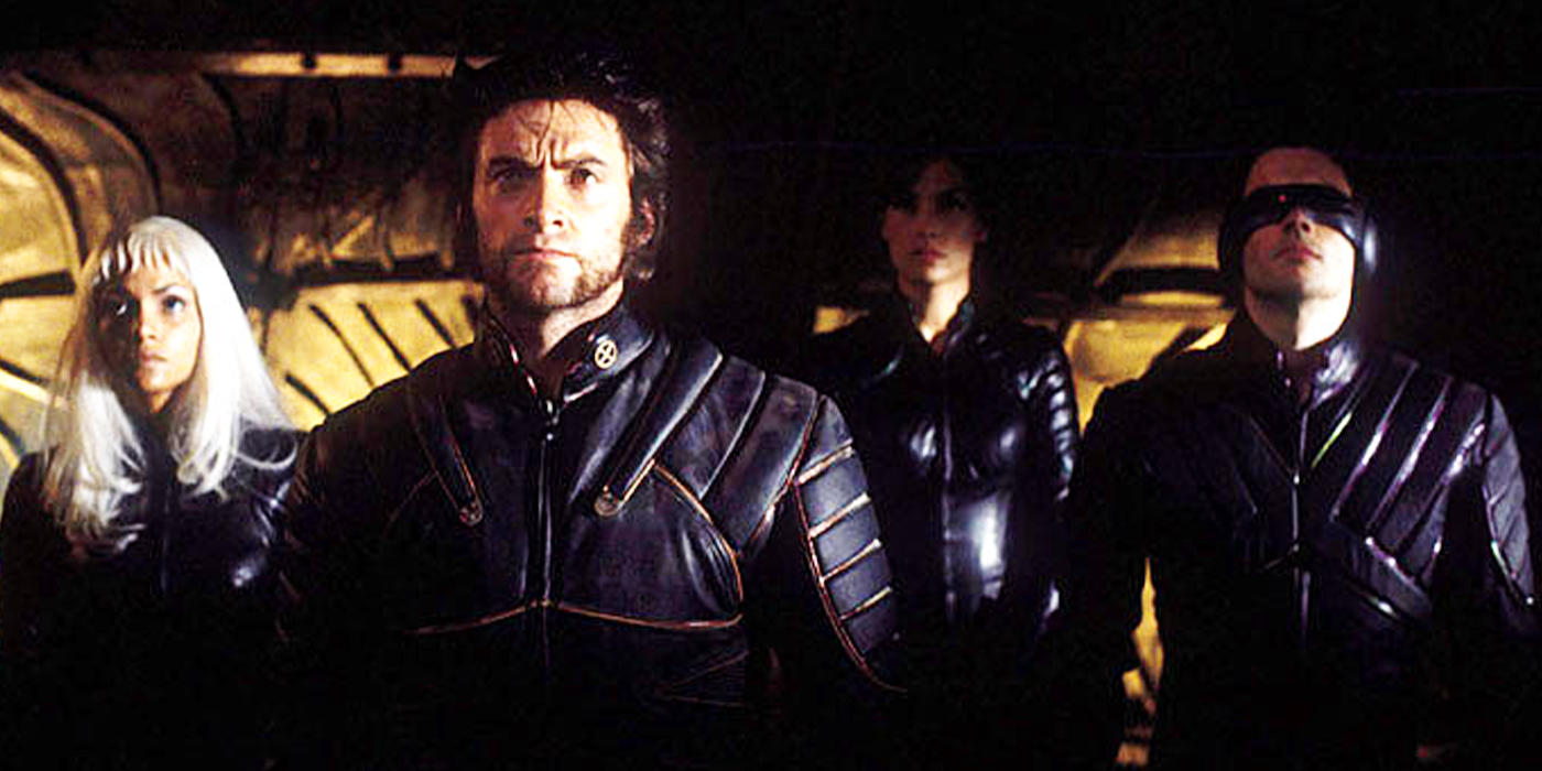 Halle Berry, Hugh Jackman, Famke Janssen, and James Marsden in X-Men