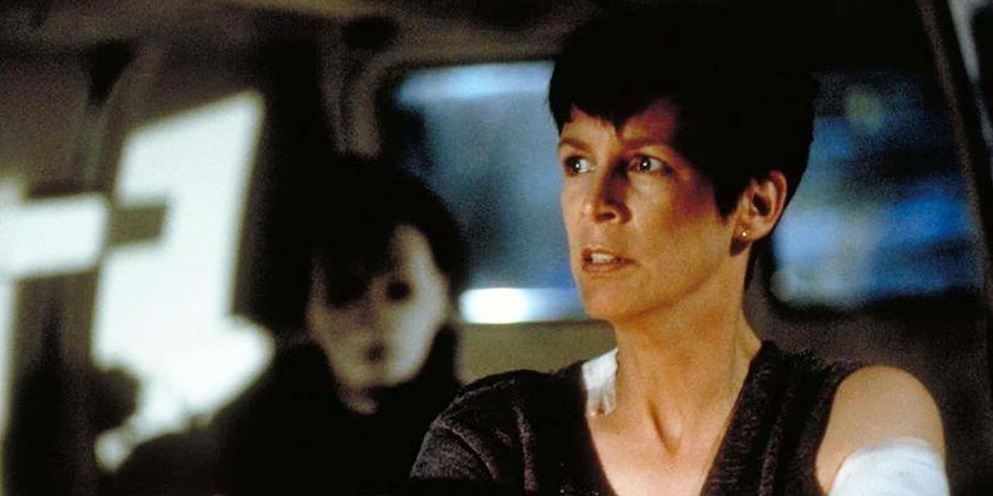 Halloween H20 Laurie and Michael in the van