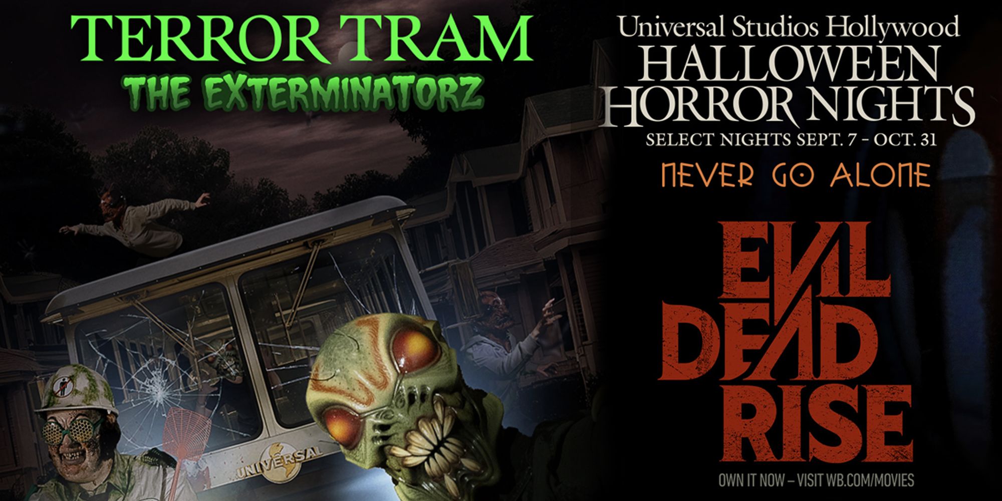 Halloween Horror Nights 2023 Guide to Evil Dead Rise & New Houses