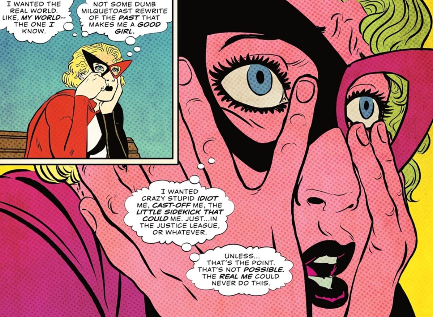 Harley Quinn Wonders About Being a Hero DC