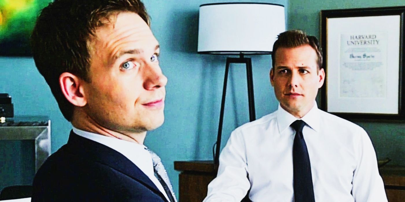 Harvey and Mike in Suits