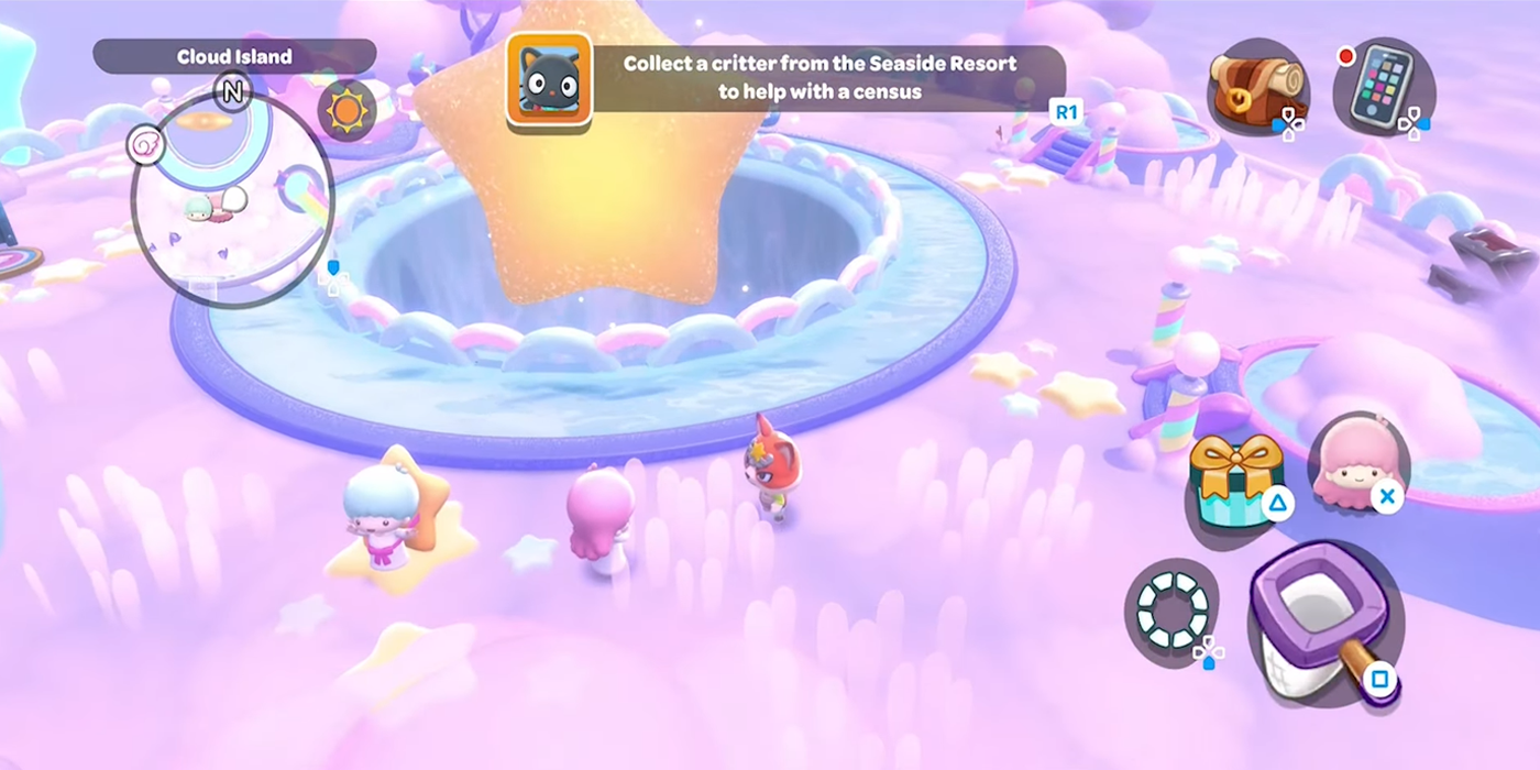 Hello Kitty Island Adventure critter list locations