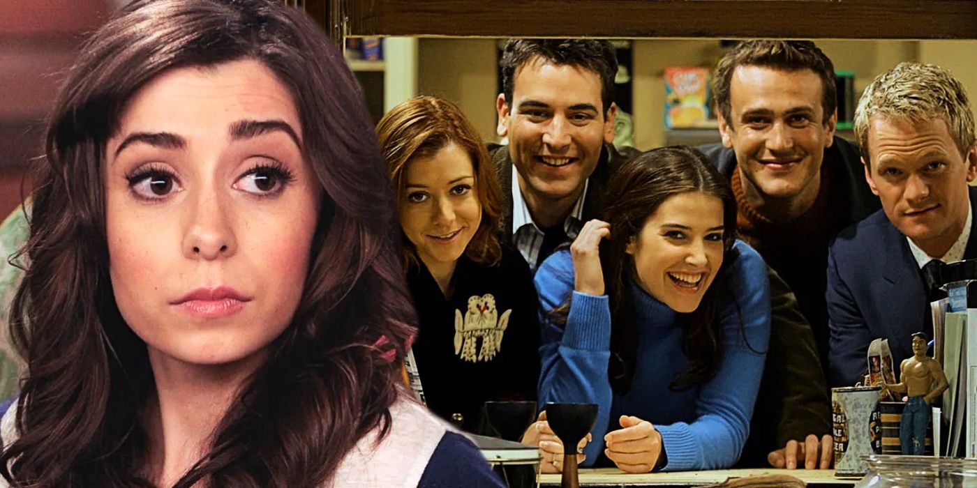A composite image of the cast of How I Met Your Mother 