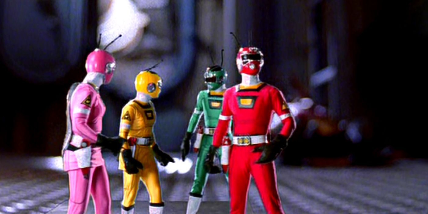 Power Rangers in small form in “Honey, I Shrunk the Rangers”