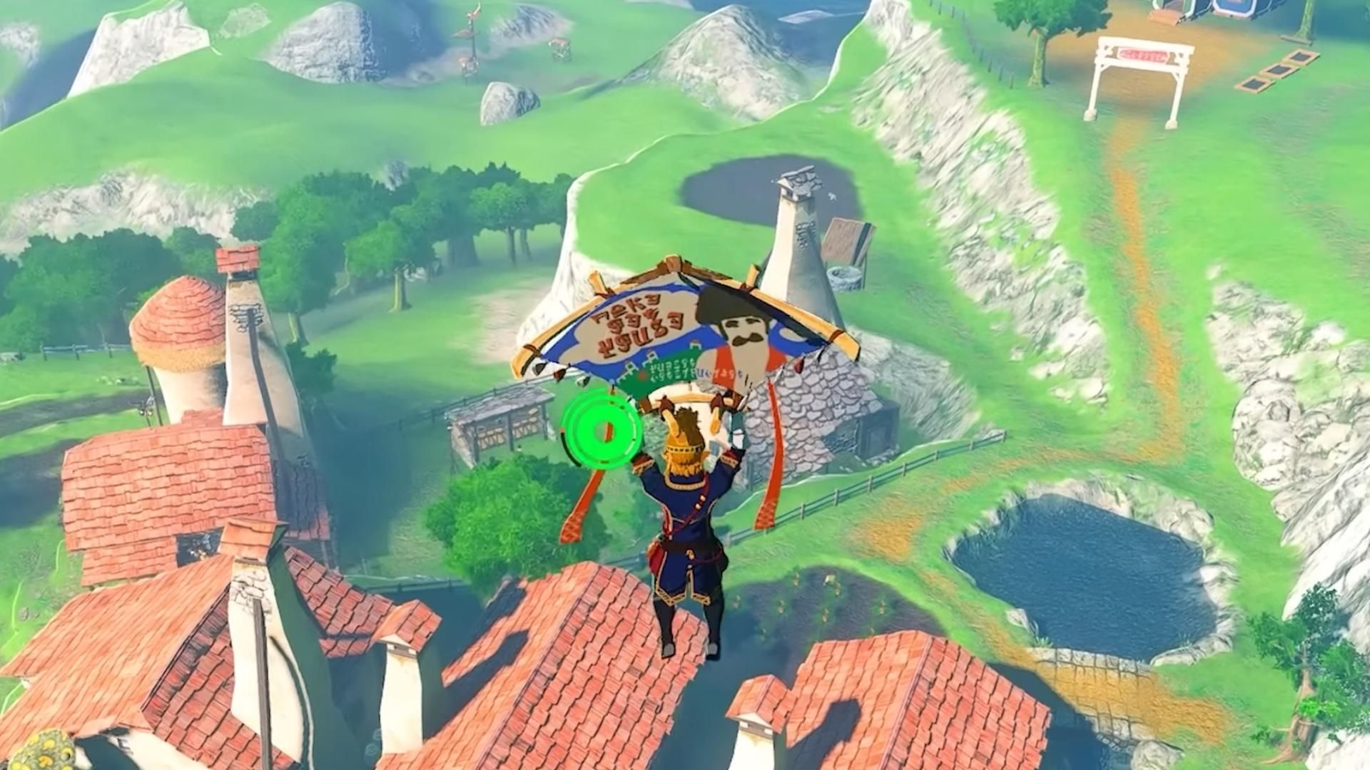 Hudson Construction Paraglider Fabric in Zelda_ Tears of the Kingdom
