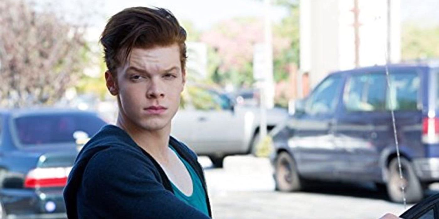Ian looking angry on Shameless