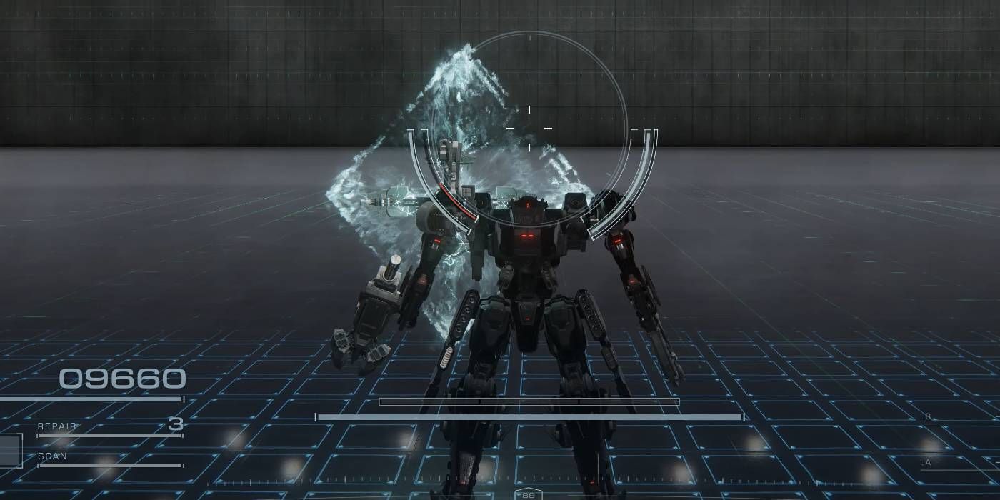 Armored Core 6 VP-61PB Pulse Buckler Diamond-Shaped Defensive Part