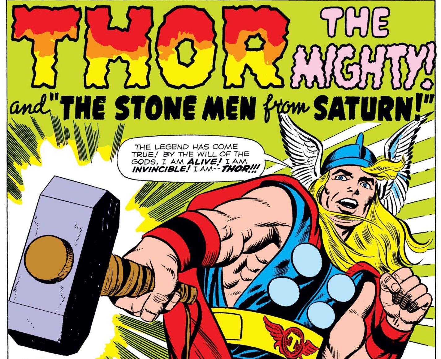 Thor comic book cover