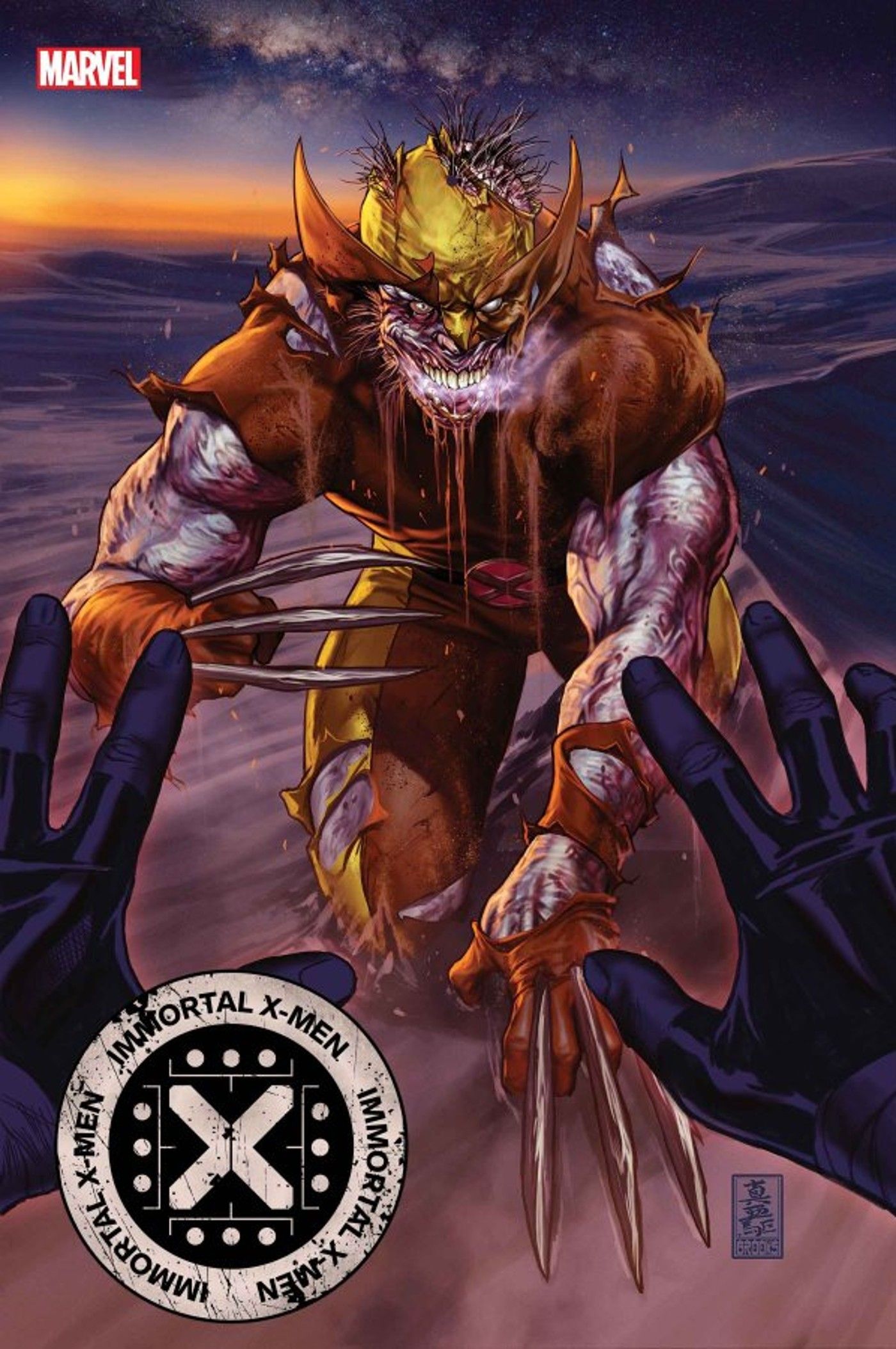 immortal x-men 15 wolverine charles xavier professor x