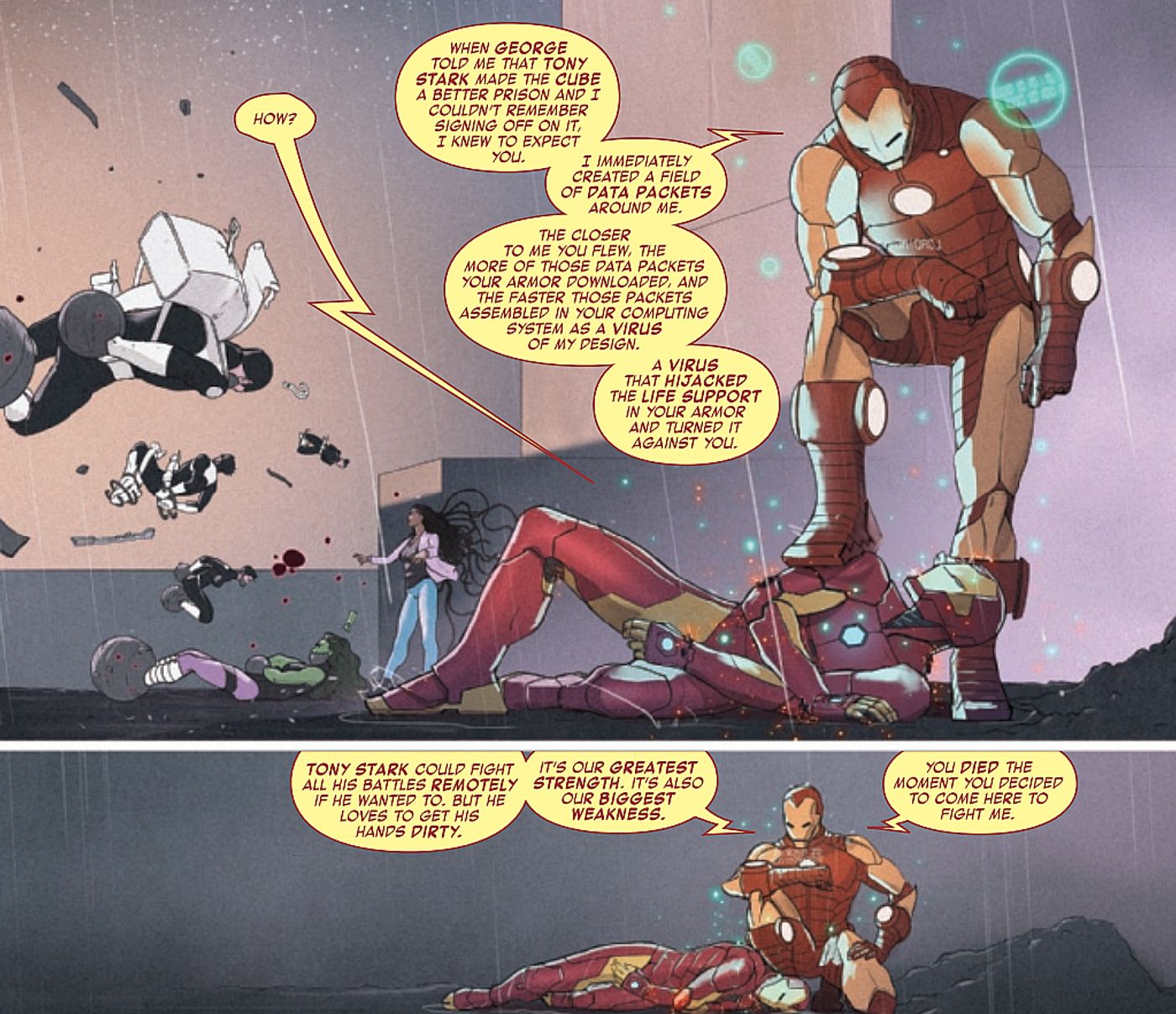 Iron Man&rsquo;s Data Packet Virus
