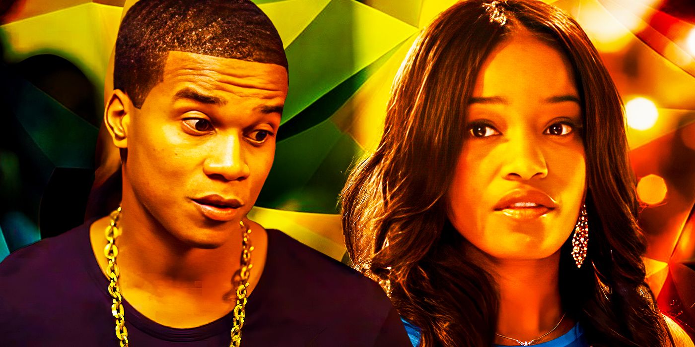 Cory Hardrict as June and Keke Palmer as Jackie in Brotherly Love.
