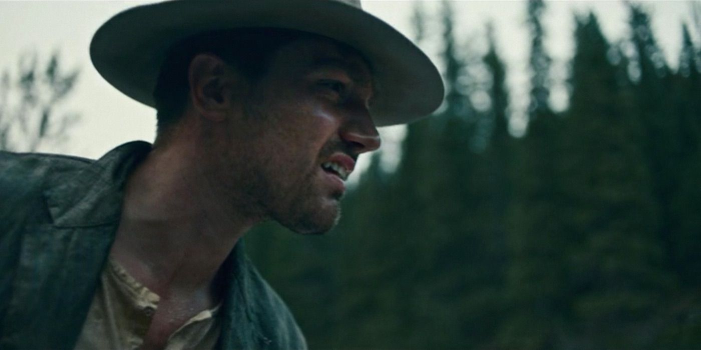 Jake Foy looks on in Billy the Kid